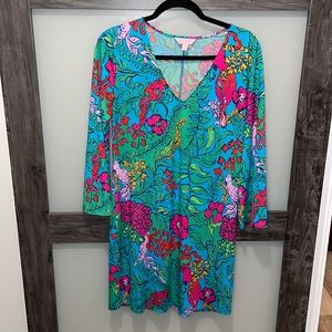 Sold Lilly Pulitzer jade dress size small